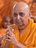  Swamishri in a divine, jovial mood