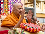  Swamishri blesses all 