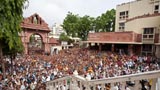  Devotees doing darshan of Swamishri