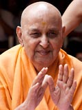  Swamishri in a divine, jovial mood