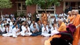  Devotees doing darshan of Swamishri