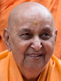  Swamishri in a divine, jovial mood
