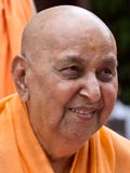  Swamishri in a divine, jovial mood