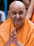  Swamishri in a divine, jovial mood