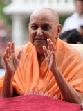  Swamishri in a divine, jovial mood