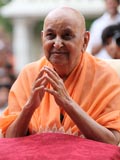  Swamishri in a divine, jovial mood