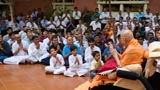  Devotees doing darshan of Swamishri