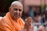  Swamishri bids Jai Swaminarayan to devotees