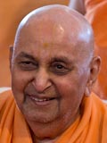  Swamishri in a divine, jovial mood