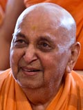  Swamishri in a divine, jovial mood