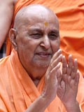  Swamishri blesses devotees