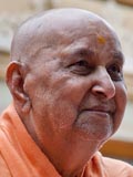  Swamishri in a divine, jovial mood