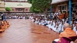  Devotees doing darshan of Swamishri