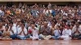  Devotees doing darshan of Swamishri
