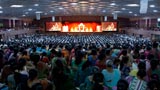  Devotees during the satsang sabha