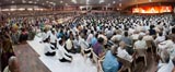  Devotees during the satsang sabha