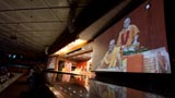  Pujya Viveksagar Swami delivers a discourse