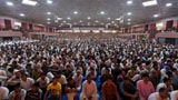  Devotees during the satsang sabha