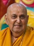  Swamishri in a divine, jovial mood