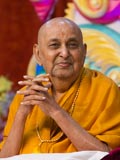  Swamishri in a divine, jovial mood