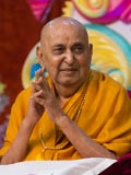  Swamishri in a divine, jovial mood