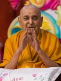  Swamishri in a divine, jovial mood