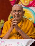  Swamishri in a divine, jovial mood