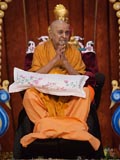  Swamishri in a divine, jovial mood