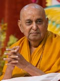  Swamishri in a divine, jovial mood