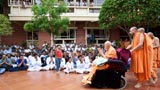  Devotees doing darshan of Swamishri
