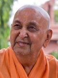  Swamishri in a divine, jovial mood