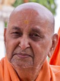  Swamishri in a divine, jovial mood