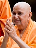  Swamishri in a divine, jovial mood