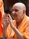 Swamishri in a divine, jovial mood