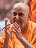  Swamishri in a divine, jovial mood