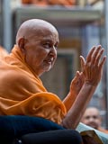  Swamishri in a divine, jovial mood
