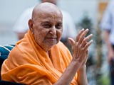  Swamishri in a divine, jovial mood