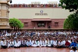  Devotees doing darshan of Swamishri