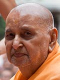  Swamishri in a divine, jovial mood