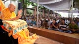  Swamishri blesses devotees
