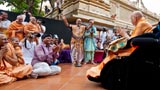  A skit presentation before Swamishri