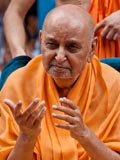  Swamishri in a divine, jovial mood