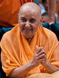  Swamishri in a divine, jovial mood