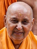  Swamishri in a divine, jovial mood