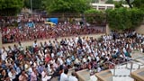  Devotees doing darshan of Swamishri