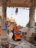  Swamishri engrossed in darshan