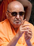  Swamishri in a divine, jovial mood