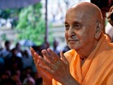  Swamishri in a divine, jovial mood