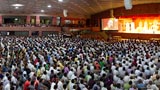  Devotees during the satsang sabha