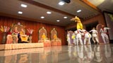  Youths perform a cultural dance